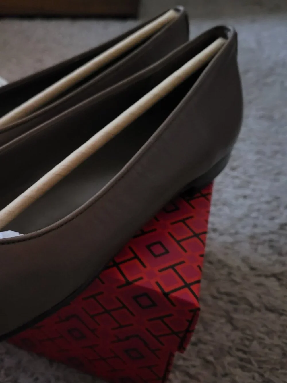 NIB Tory Burch Cap Toe Ballet Shoe -8.5